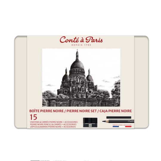 Conté à Paris™ Pierre Noire Set
